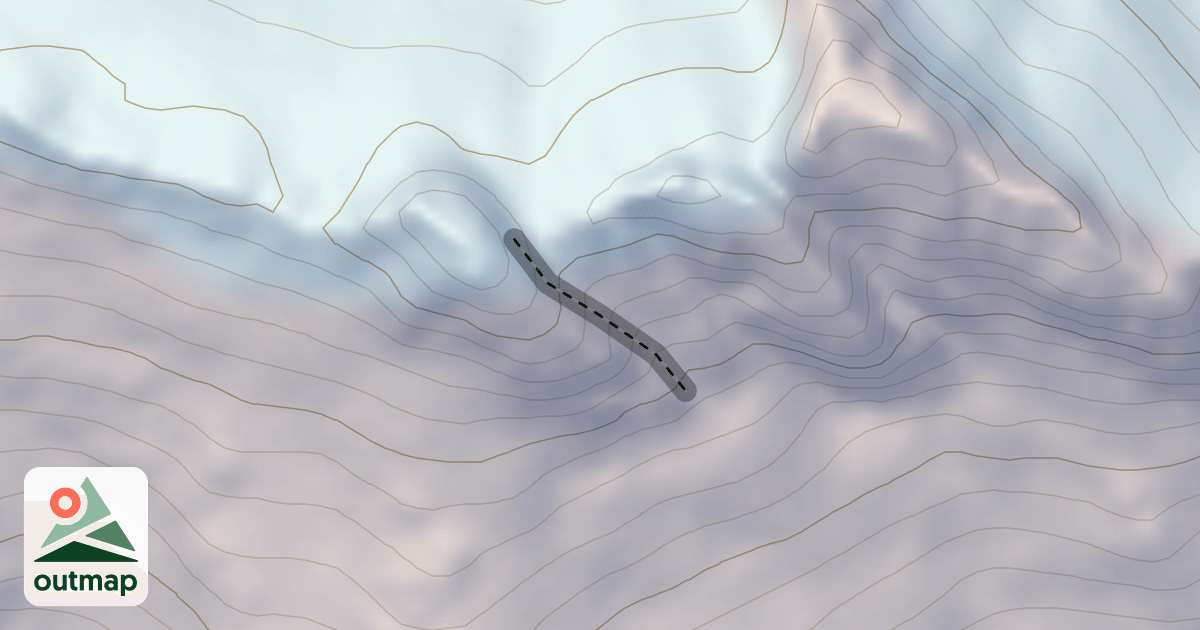 Map of Chamonix Chutes