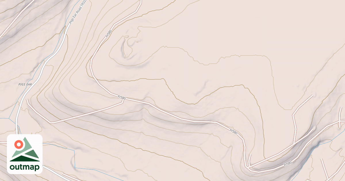 Map of SPRING CREEK