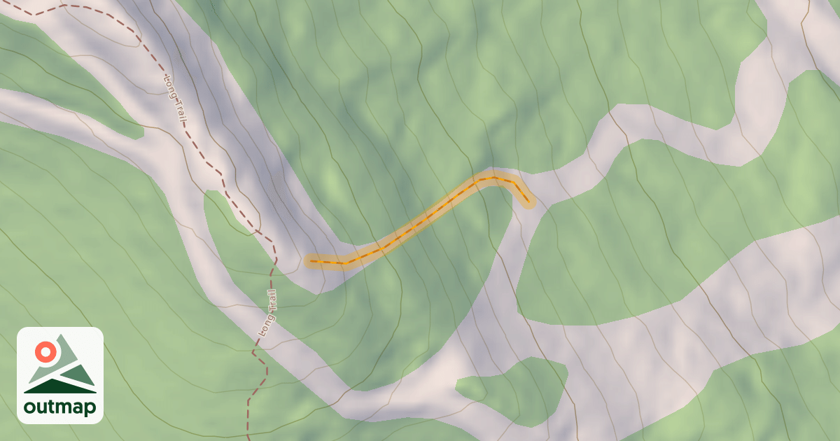 Map of Pumphouse Chute