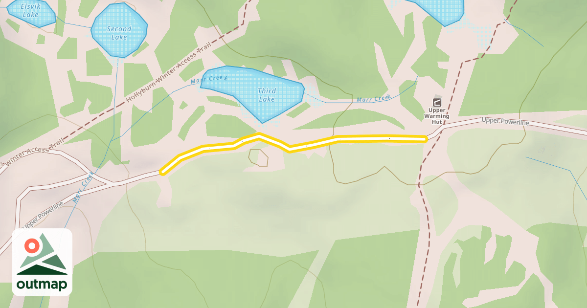Map of Upper Powerline