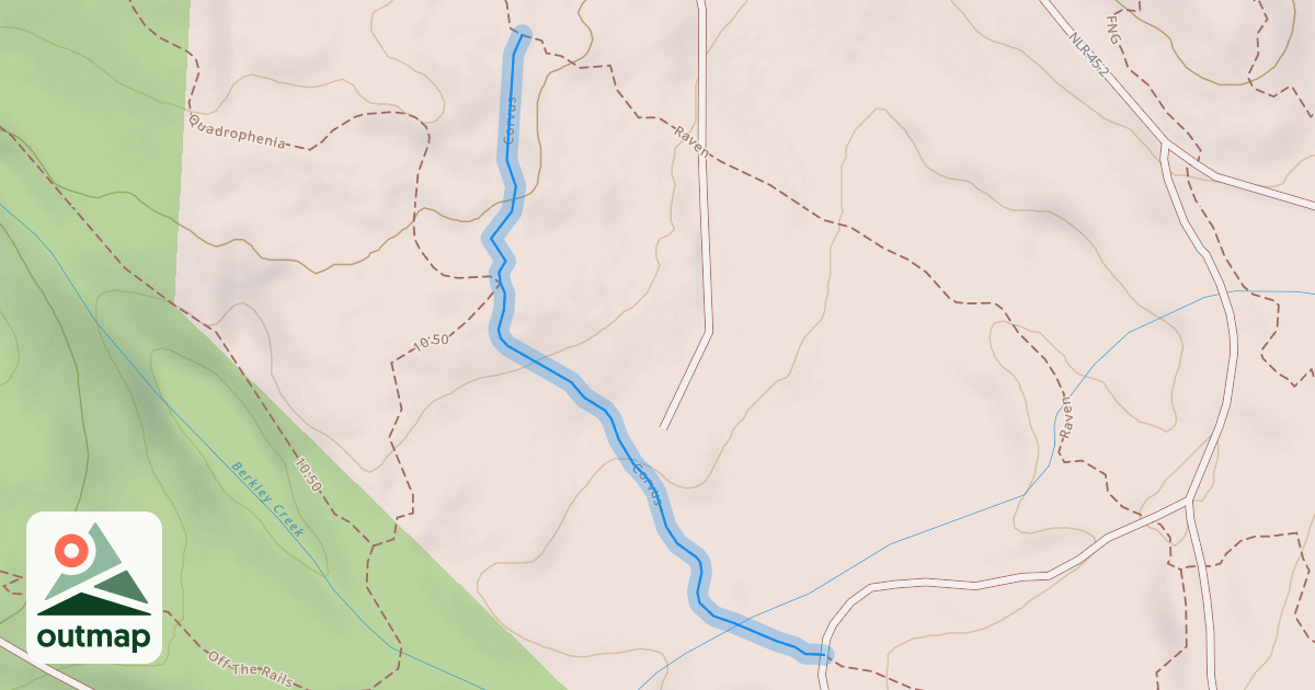 Map of Corvus