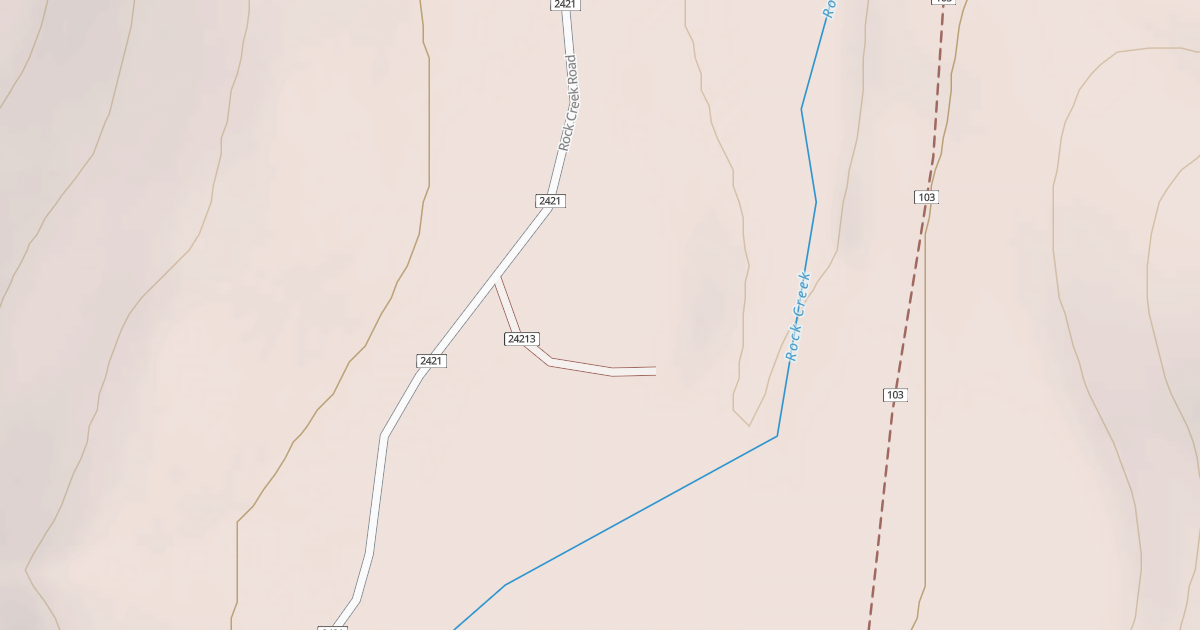 Map preview of DISPERSED CAMPSITE