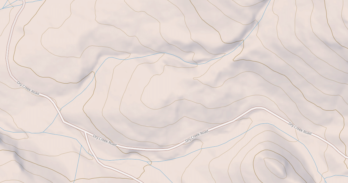 Map preview of DRY CREEK