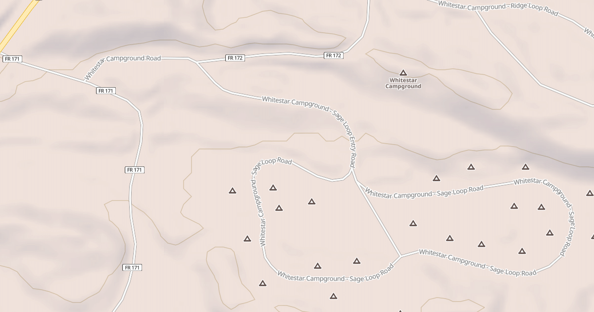 Map preview of WHITESTAR CG-SAGE LOOP ENTR