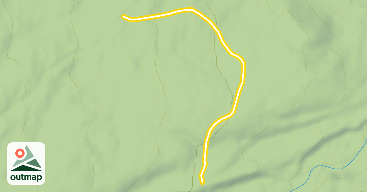 Map of Camels Hump