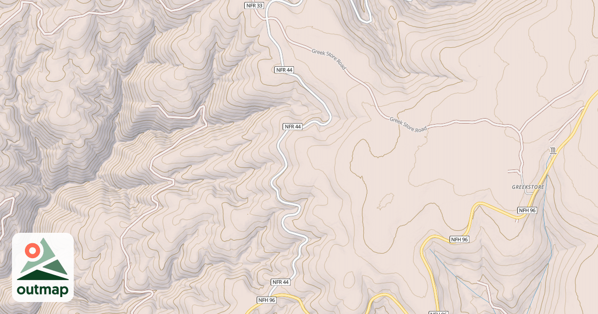 Map of CAVANAH DEEP