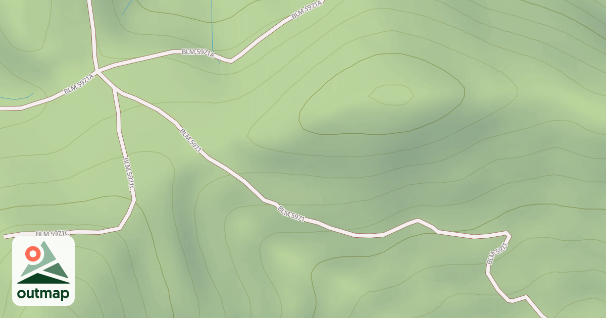 Map of BLM National GTLF Public Motorized Roads d8c8a1fe-04cf-453a-9d27-43a8c6a2443f