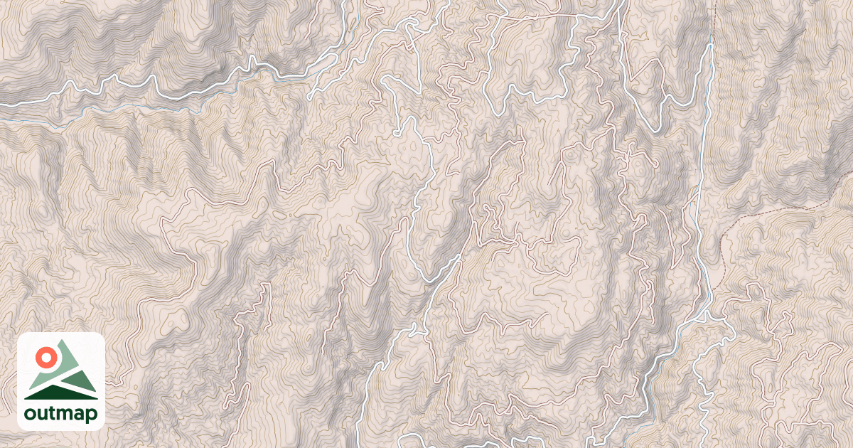 Map of MUIR CREEK