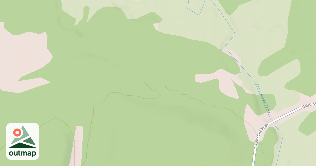 Map of BOONE BRIDGE