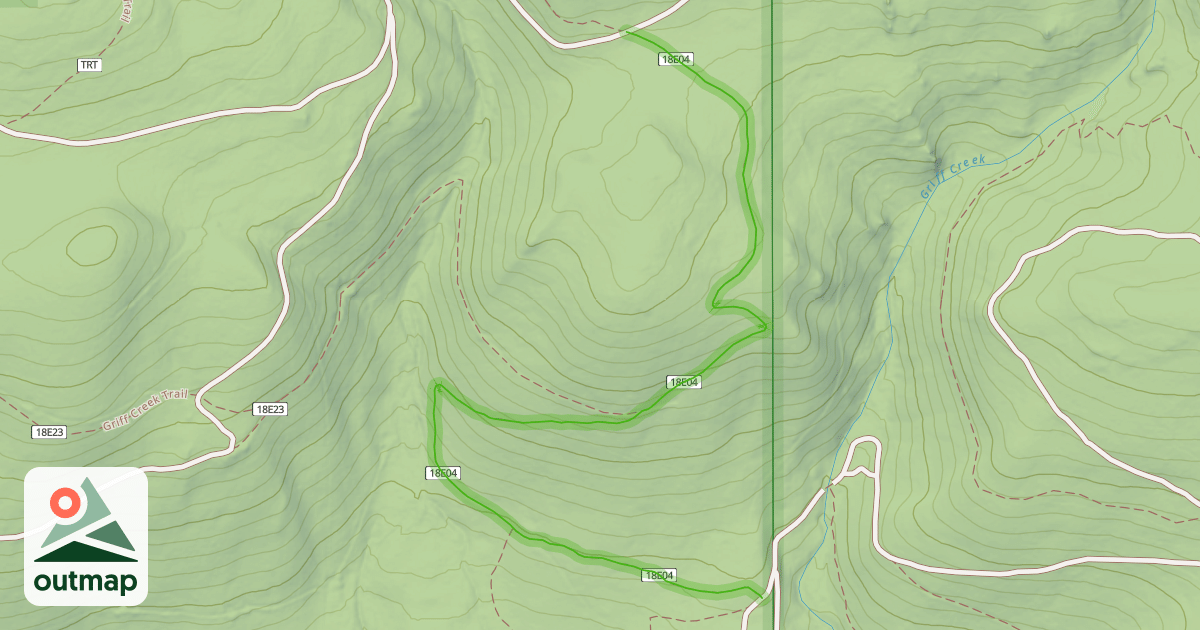 Map of Kings Beach Trail