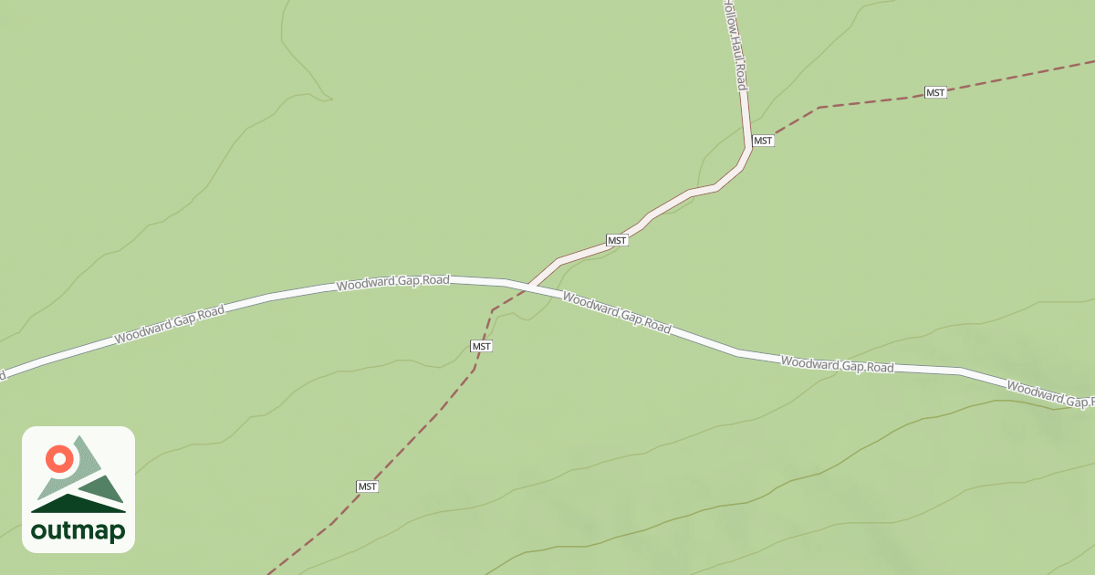 Map of Bald Eagle State Forest Snowmobile Trails