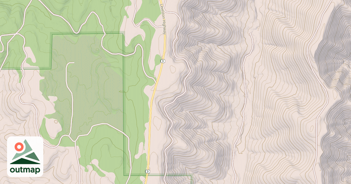 Map of N231 HWY 3