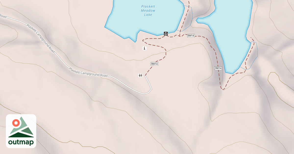 Map of PLASKETT CG