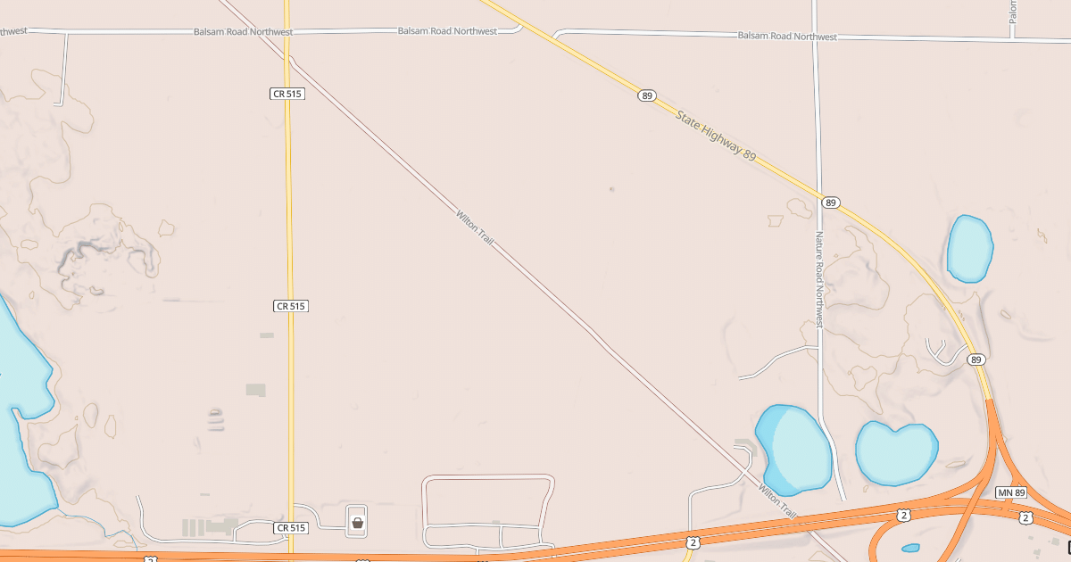 Map preview of Wilton Trails Northwest