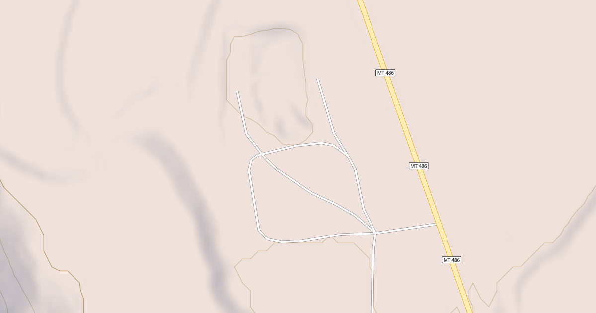 Map preview of GLACIER RIM PIT