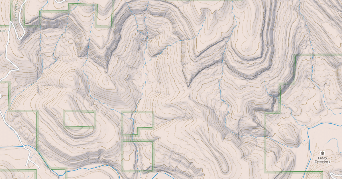 Map preview of FLAT ROCK