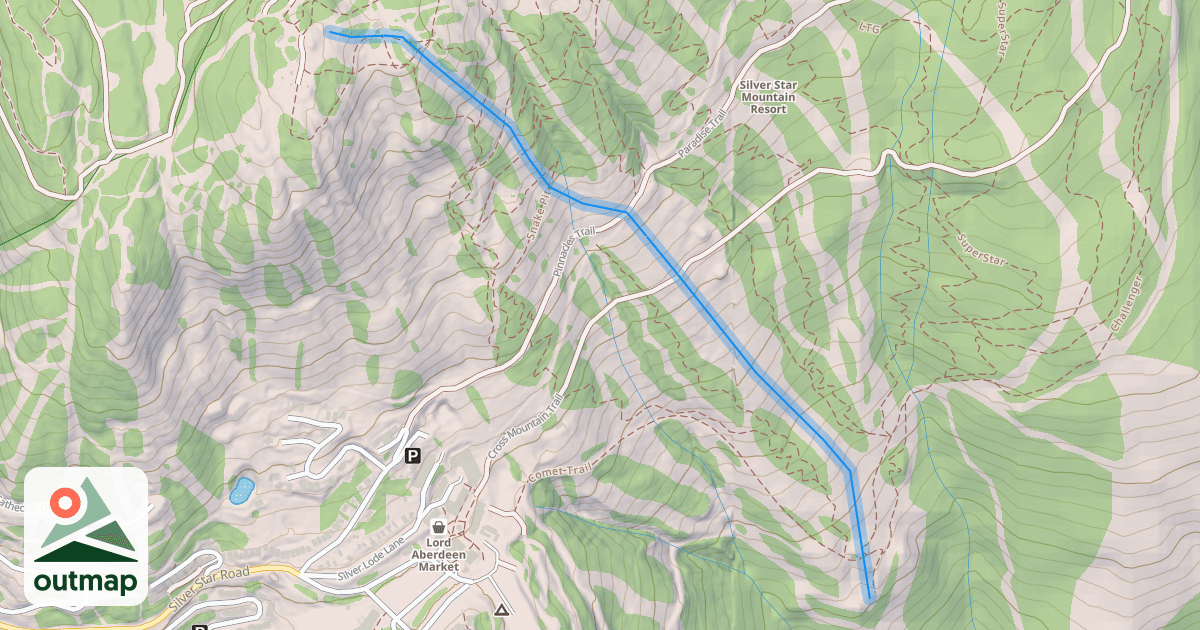 Map of Big Dipper