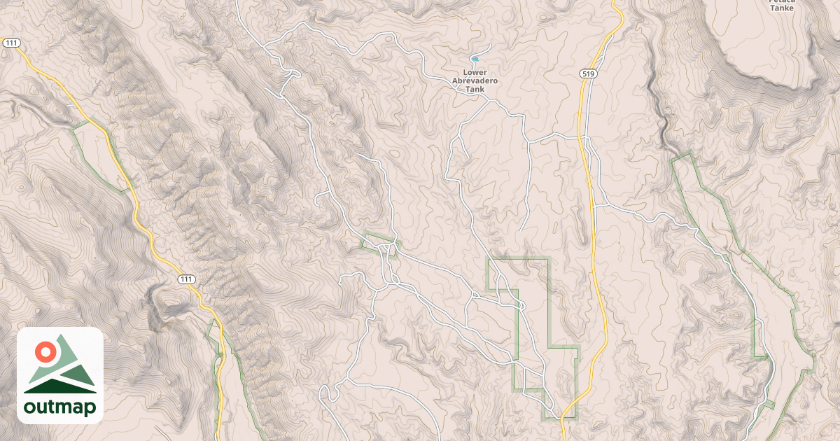 Map of LA MADERA