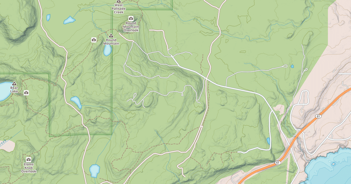 Map preview of Red Dot Trail