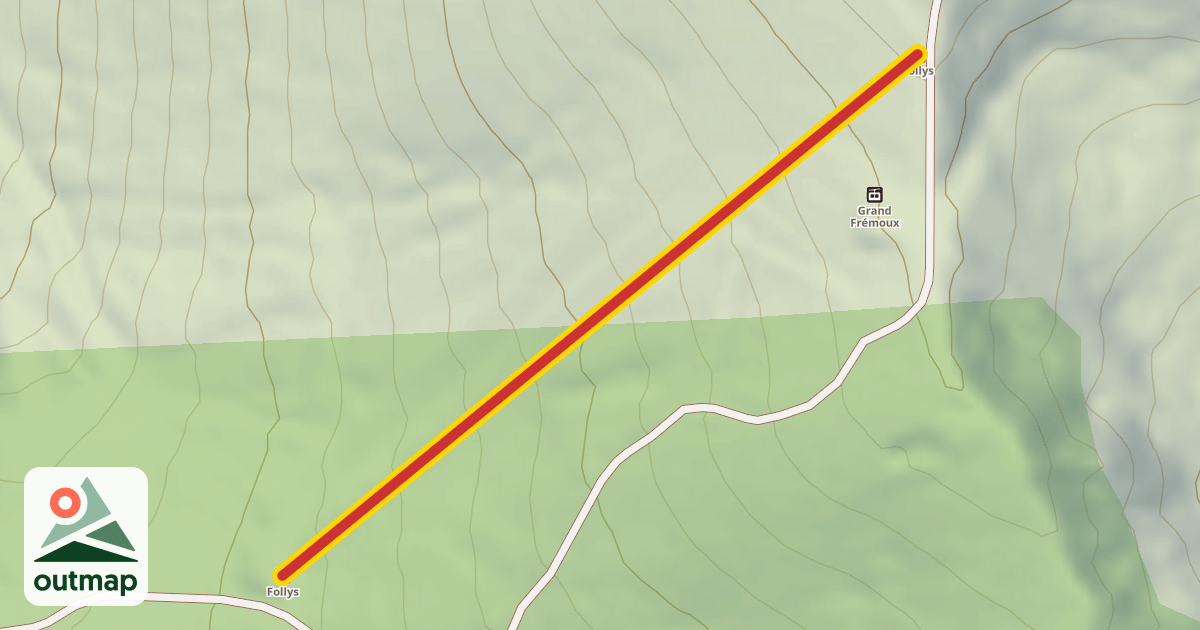 Map of Follys