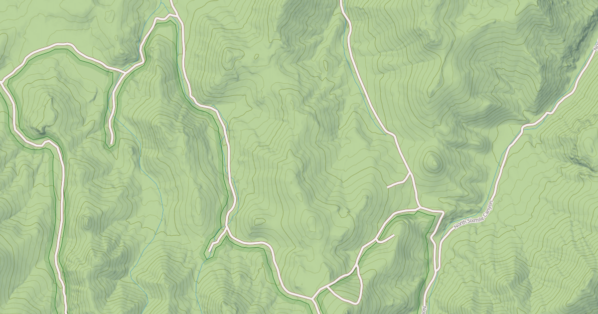 Map preview of CROOKED L ROAD