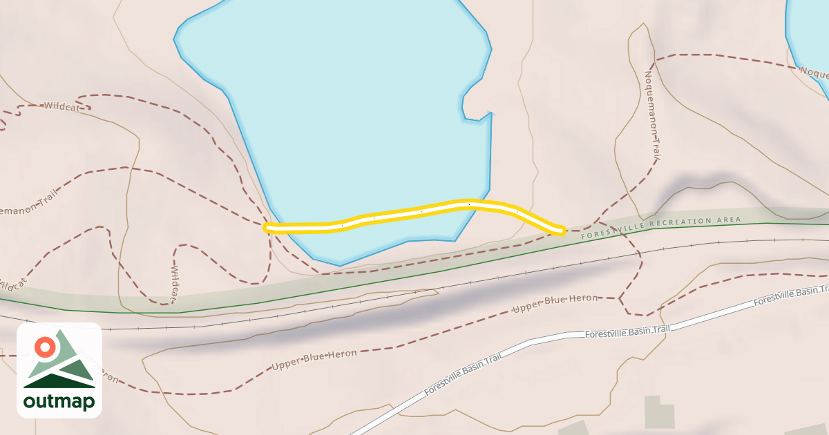 Map of Noquemanon Trail