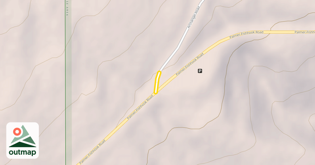 Map of Archangel Road