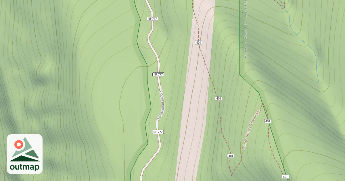 Map of USFS National Forest System Roads {16CE609F-9C98-4E93-9743-E037DCB4B695}