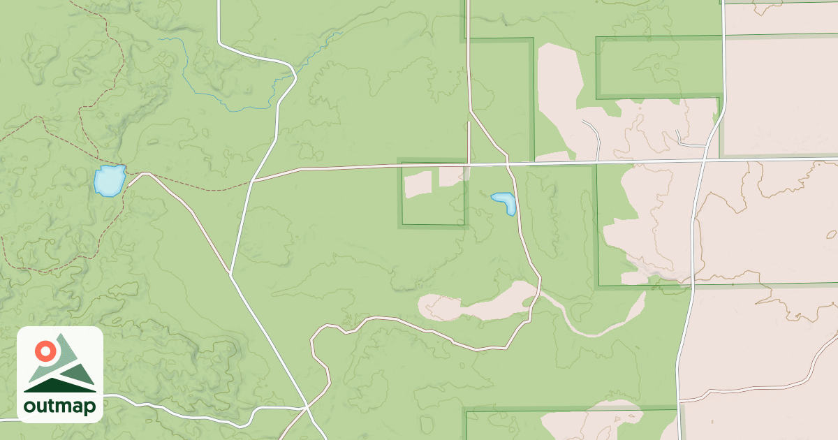 Map of ALCONA ATV TRAIL