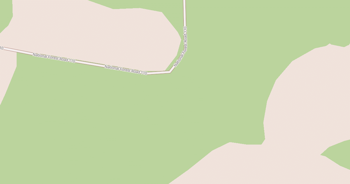 Map preview of USFS National Forest System Roads {6C1E1FB2-BBCD-4267-9F59-924788786E2C}