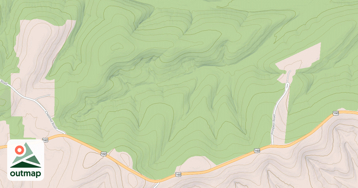 Map of RACETRACK RIDGE