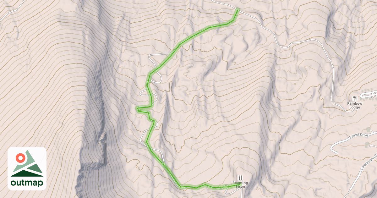 Map of Harry's Water Road