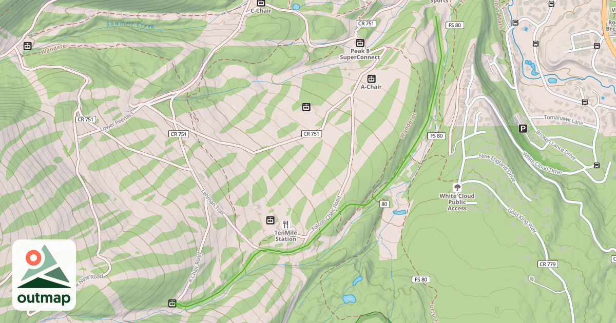 Map of Lower Lehman