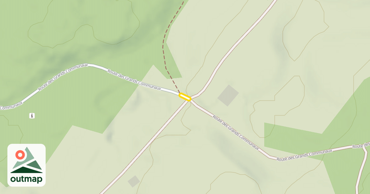 Map of Route des Grands Communaux