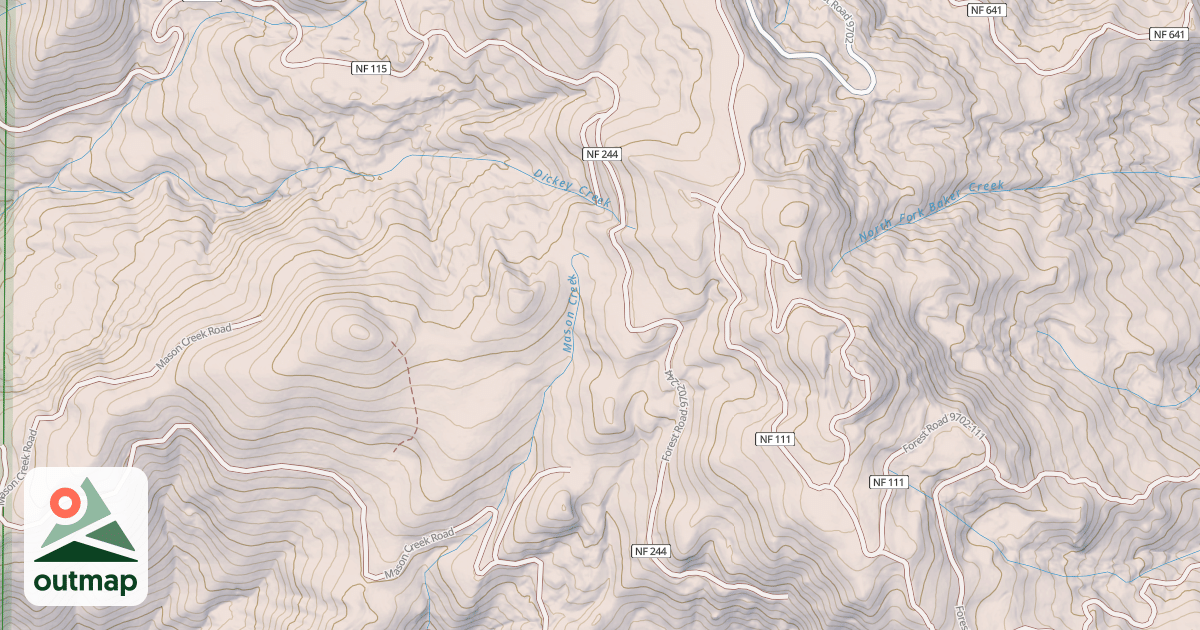 Map of CONE FLOWER