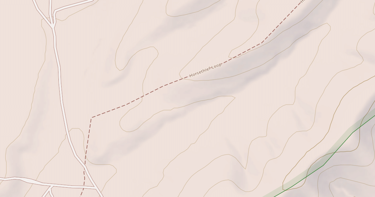 Map preview of Horse Theif Mesa Trail