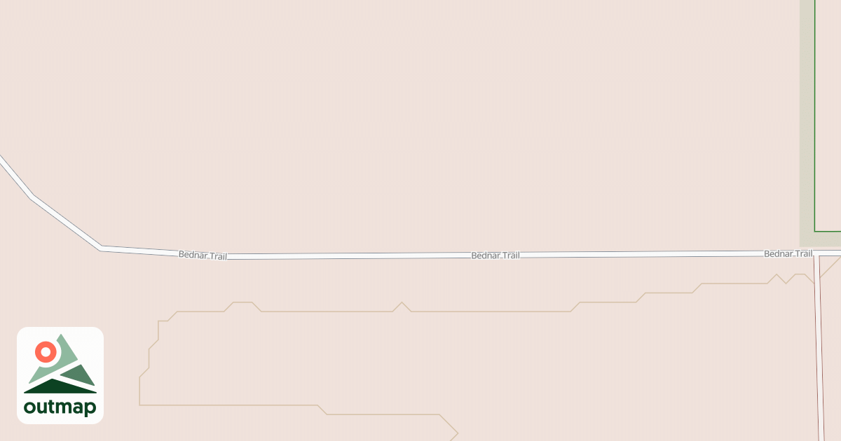 Map of Warroad/Roseau Trails