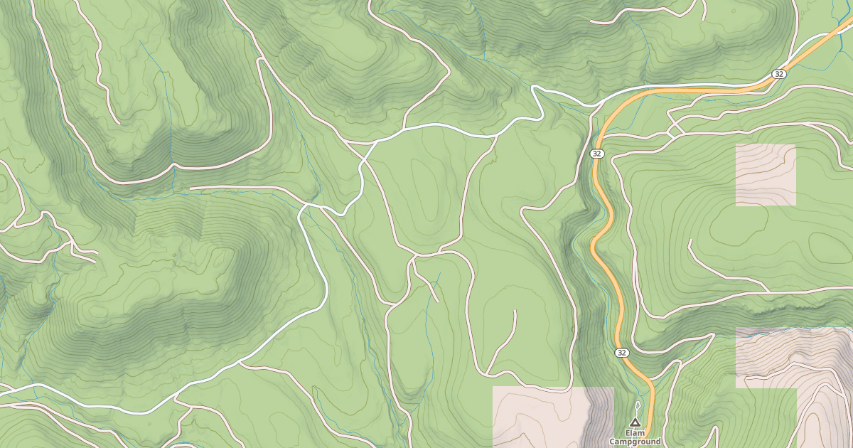 Map preview of LASSEN TRAIL