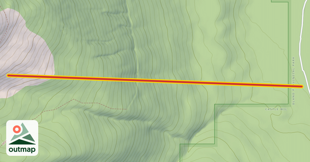 Map of Proposed Haig 2 Lift