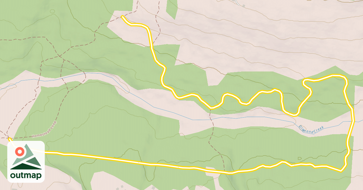 Map of Headwaters Highway