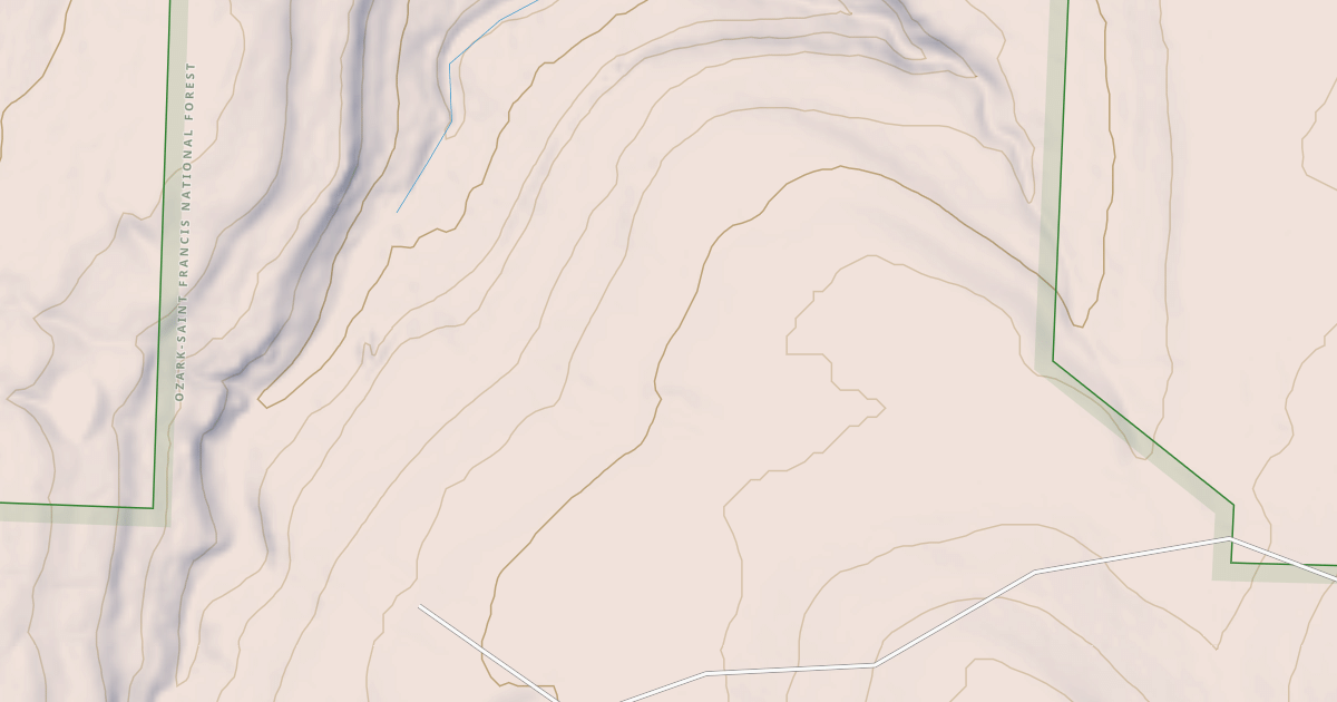 Map preview of USFS National Forest System Roads {7A8E1DFB-DE6D-4616-8EF9-CDDDDA518353}
