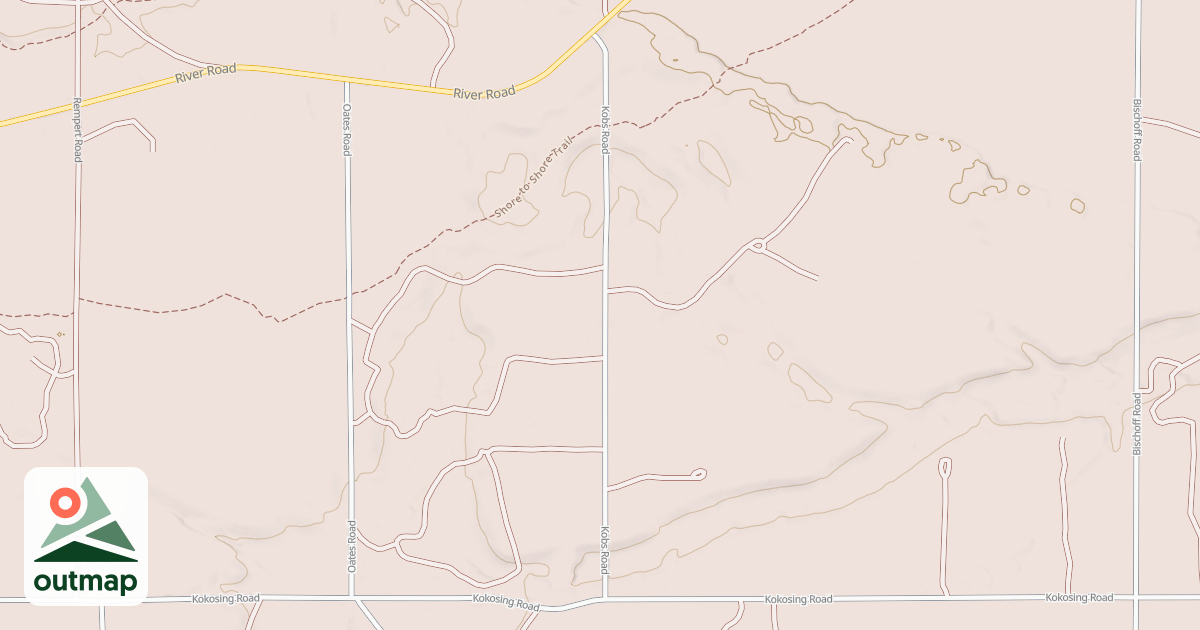 Map of NORTH KOBS