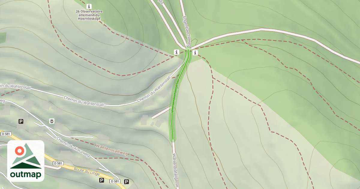 Map of Wahlenstafallgasse