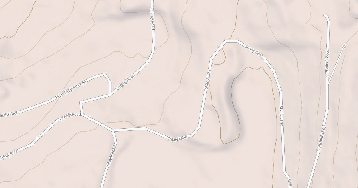 Map preview of 742E SHADY LANE