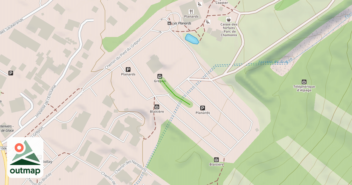 Map of Blatière
