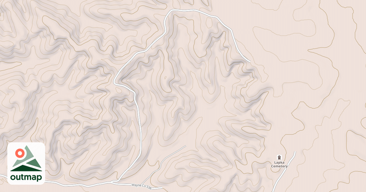 Map of YELLOW RIDGE