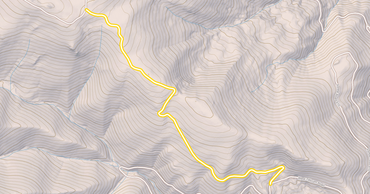 Map preview of Forest Road 510