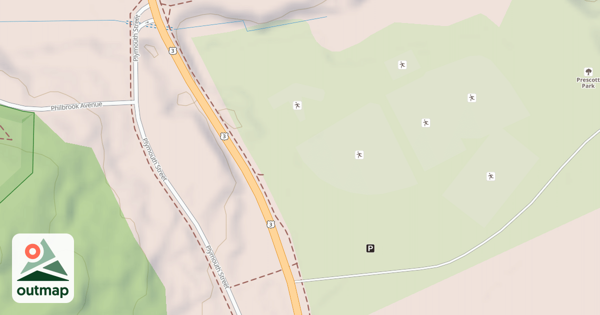Map of Route 3