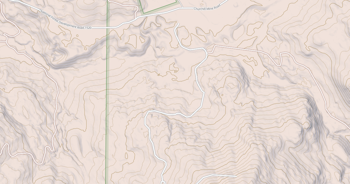Map preview of MINERAL MTN