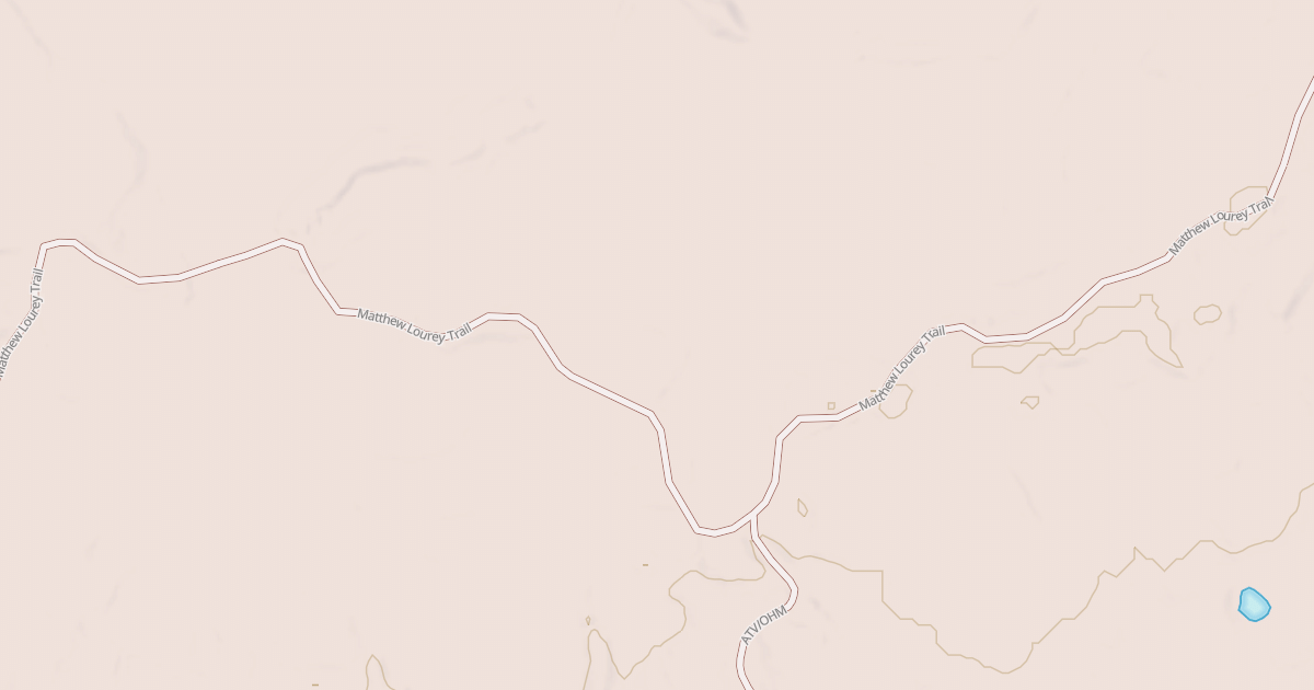 Map preview of Matthew Lourey State Trail